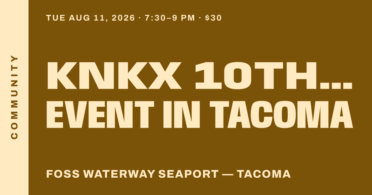 KNKX 10th Anniversary Event in Tacoma