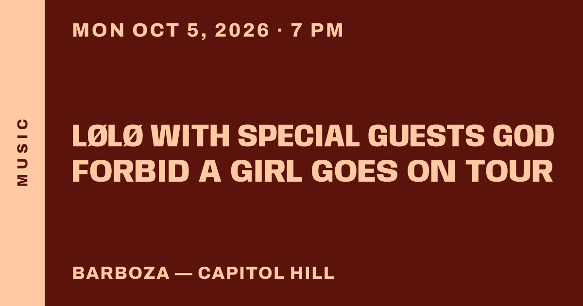 LØLØ with Special Guests God Forbid a Girl Goes on Tour