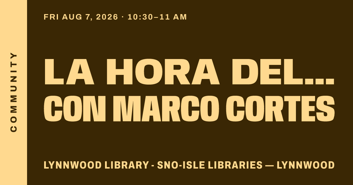 La Hora del Cuento con Marco Cortes