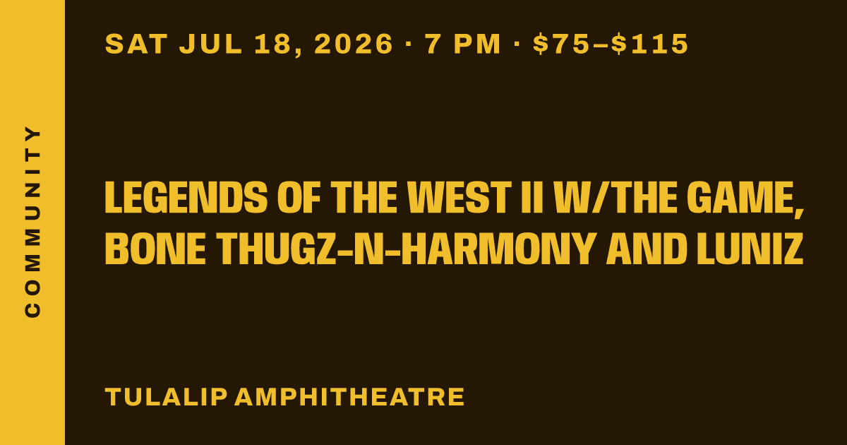Legends of the West II w/The Game, Bone Thugz-N-Harmony and Luniz