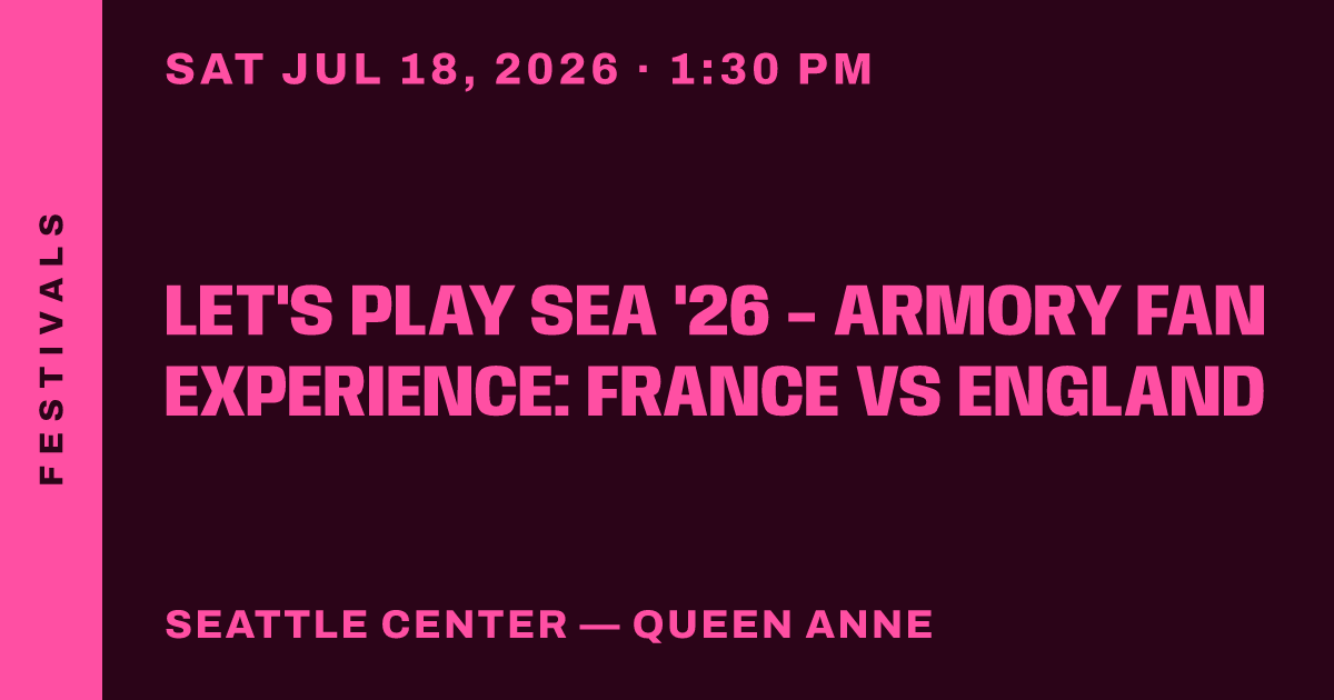 Let's Play SEA '26 - Armory Fan Experience: France vs England