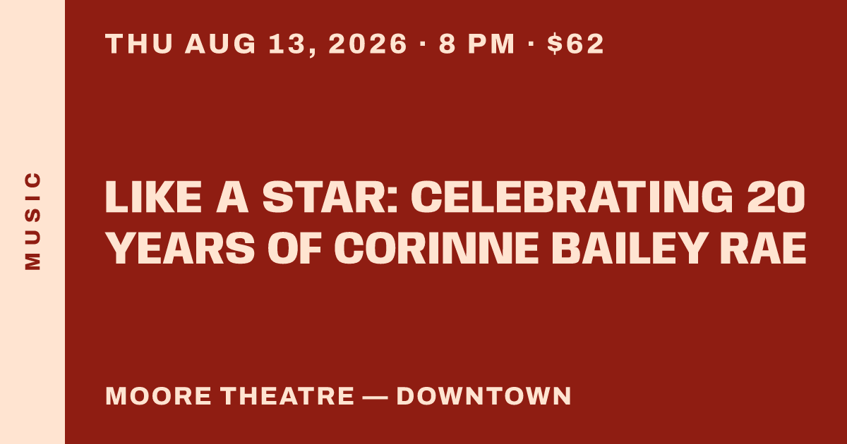 Like a Star: Celebrating 20 Years of Corinne Bailey Rae