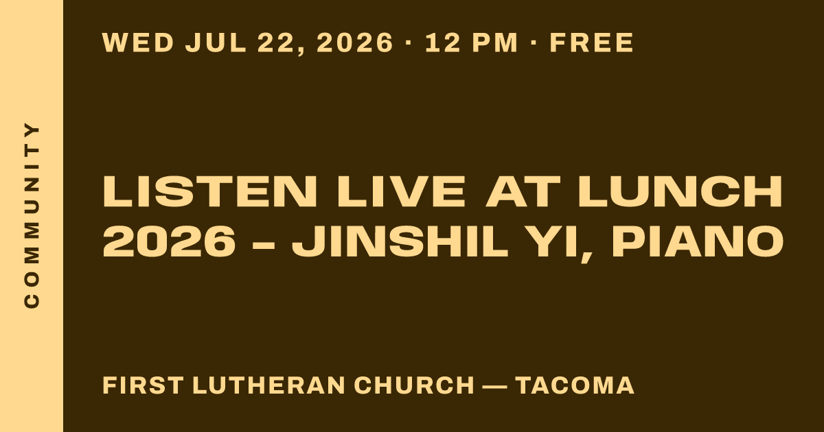 Listen Live at Lunch 2026 - Jinshil Yi, piano