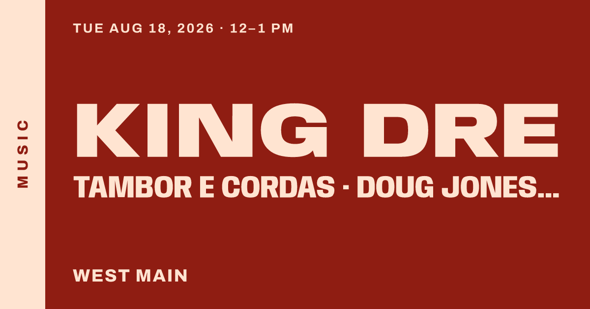 Live at Lunch: Tambor e Cordas
