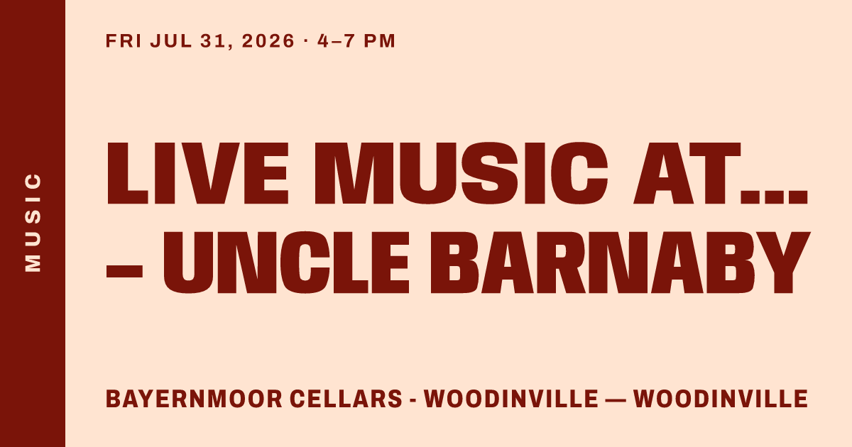 Live Music at Bayernmoor – Uncle Barnaby