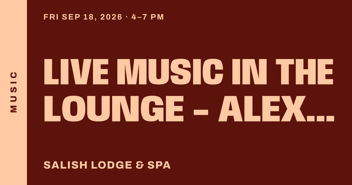 LIVE MUSIC IN THE LOUNGE - Alex Britton