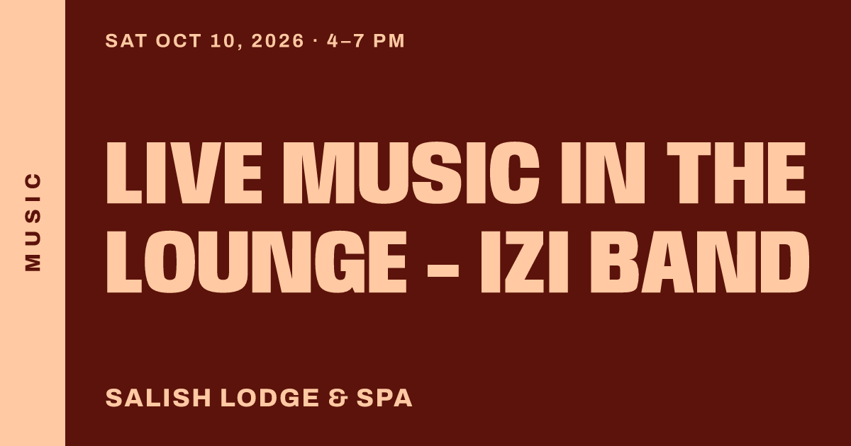 LIVE MUSIC IN THE LOUNGE - IZI BAND