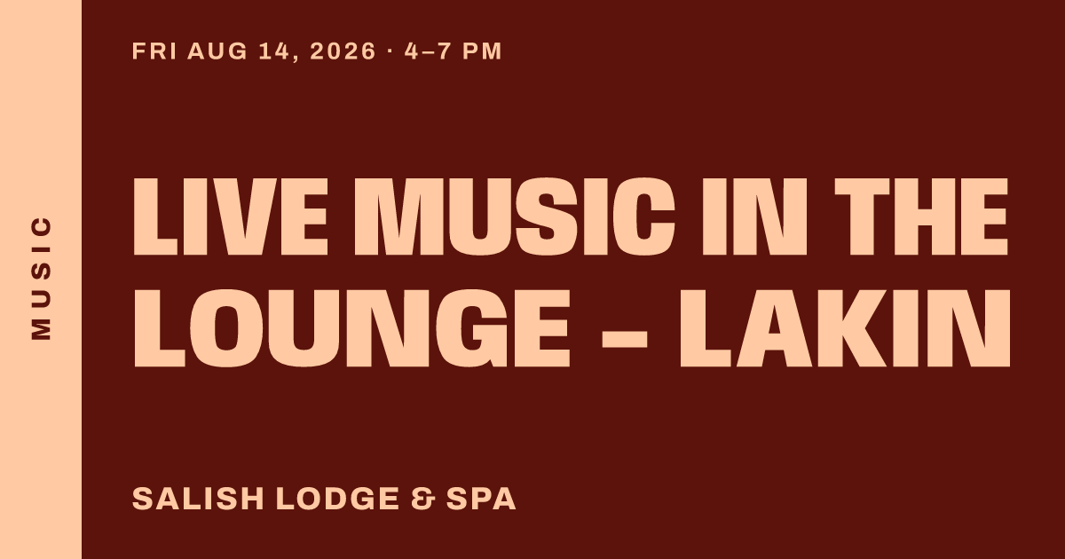 LIVE MUSIC IN THE LOUNGE - Lakin