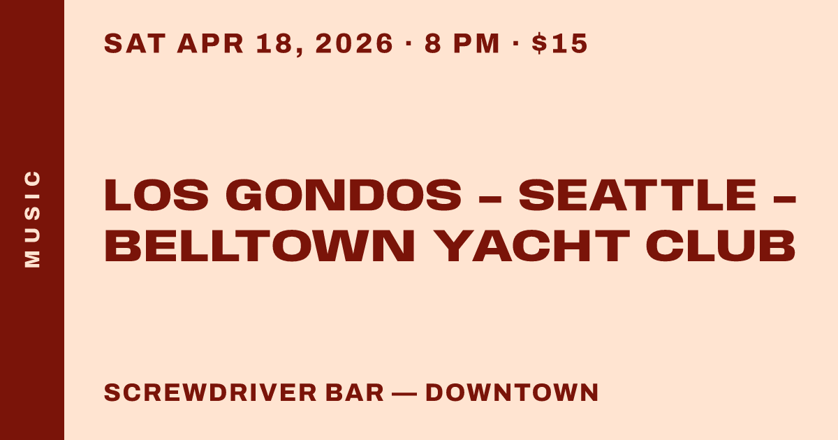 Los Gondos - Seattle - Belltown Yacht Club
