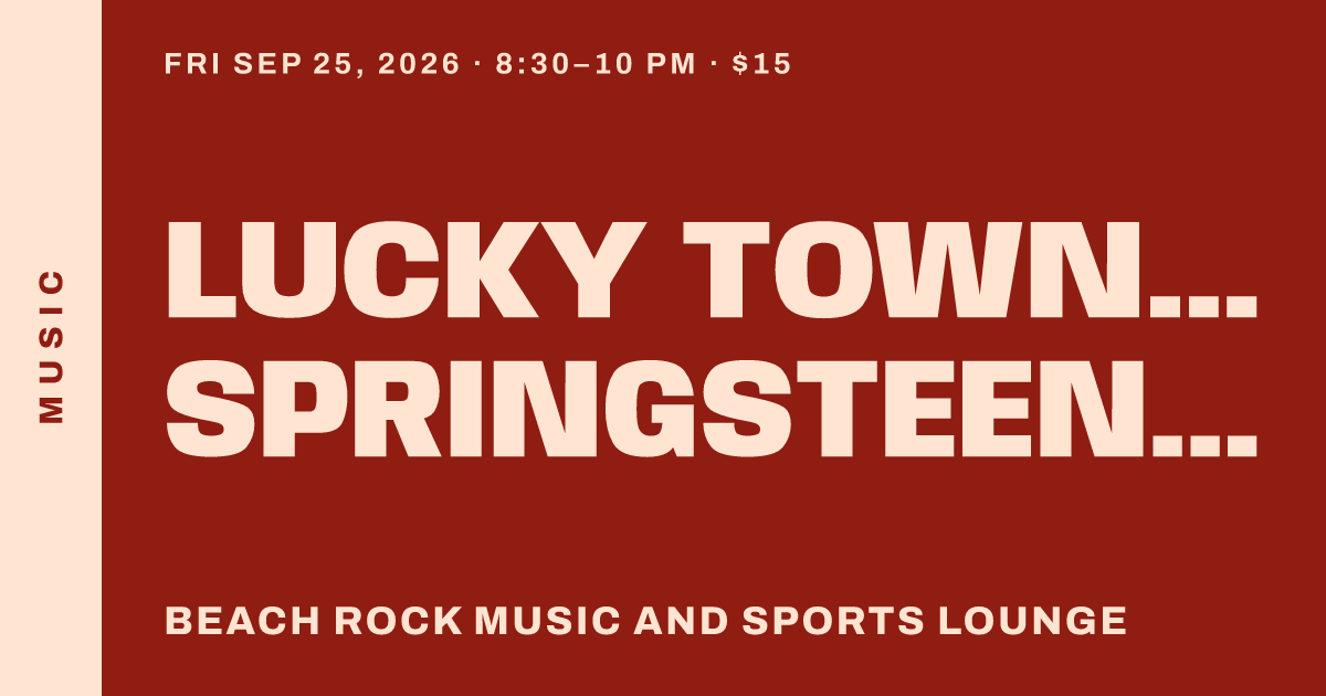 Lucky Town – Bruce Springsteen Tribute