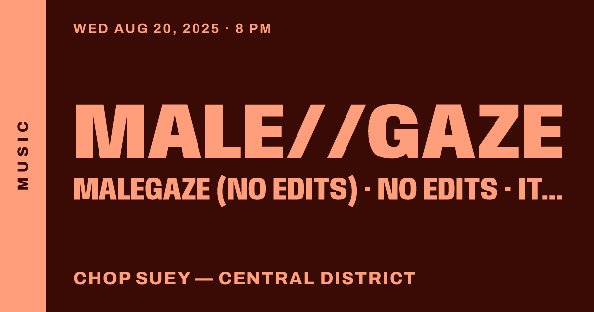 male//gaze, No Edits, It Haunts