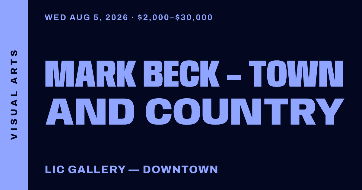 Mark Beck – Town and Country