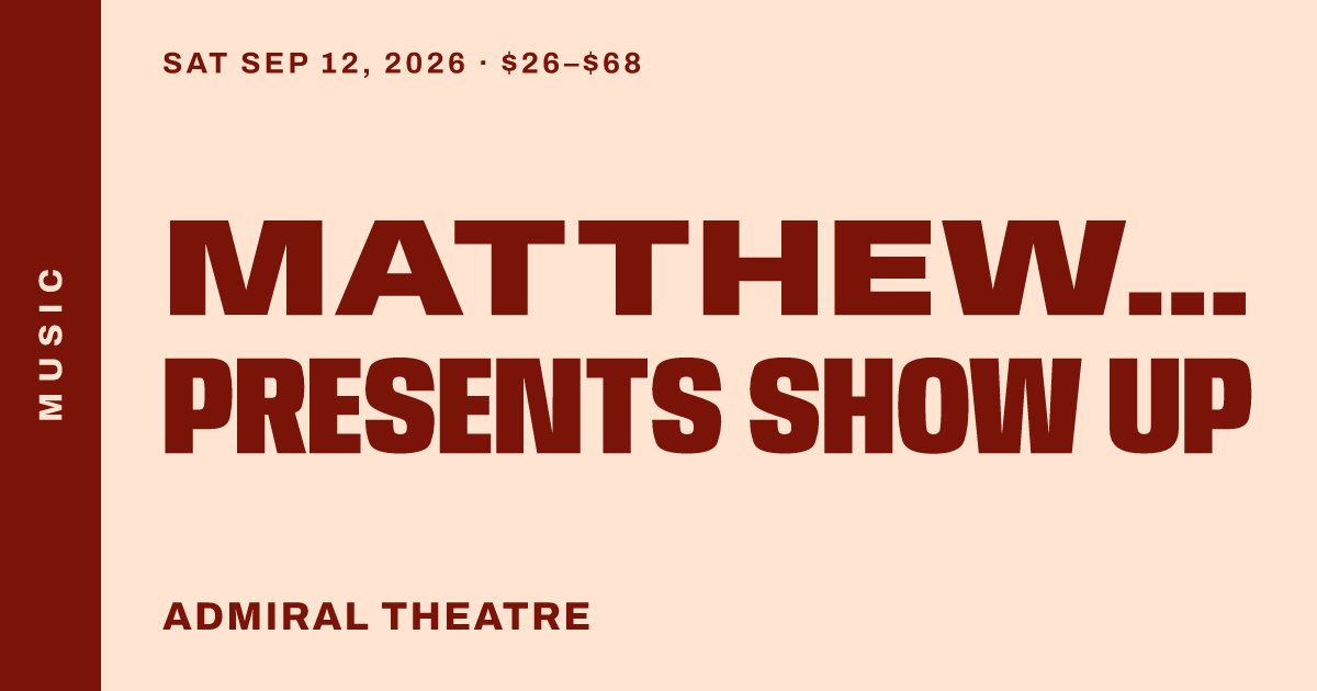 Matthew Morrison Presents Show Up