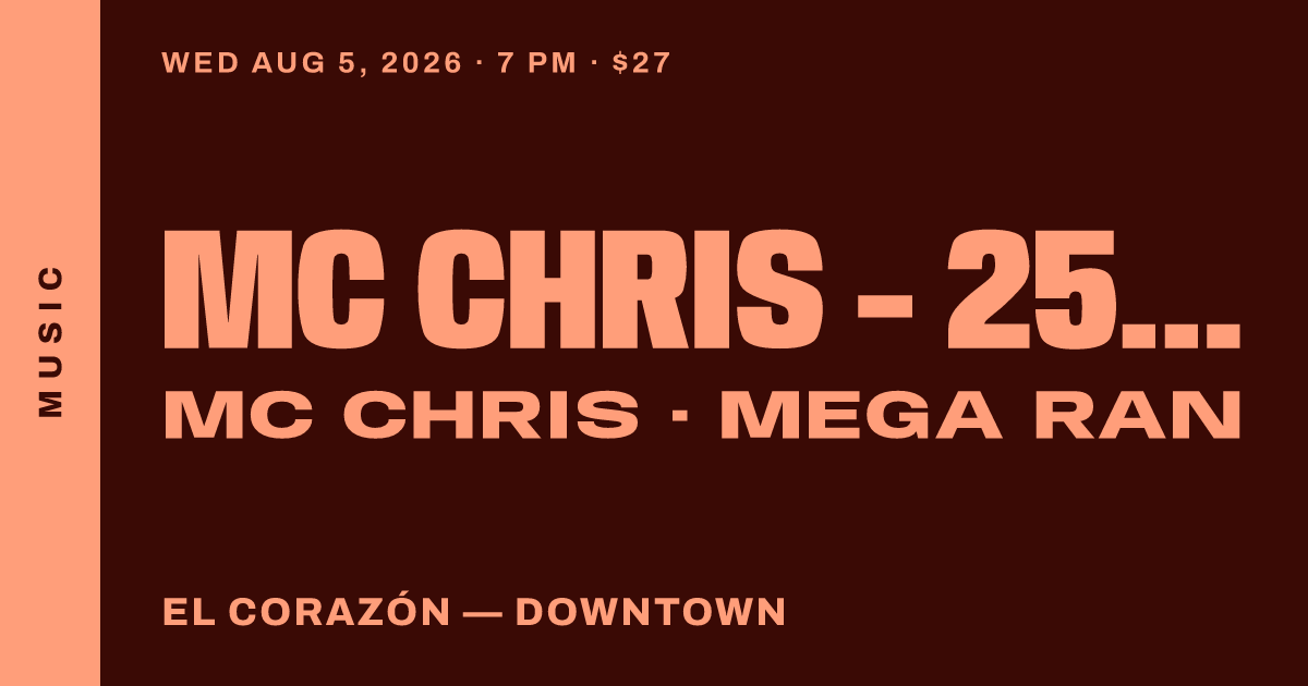 MC Chris - 25 Years!