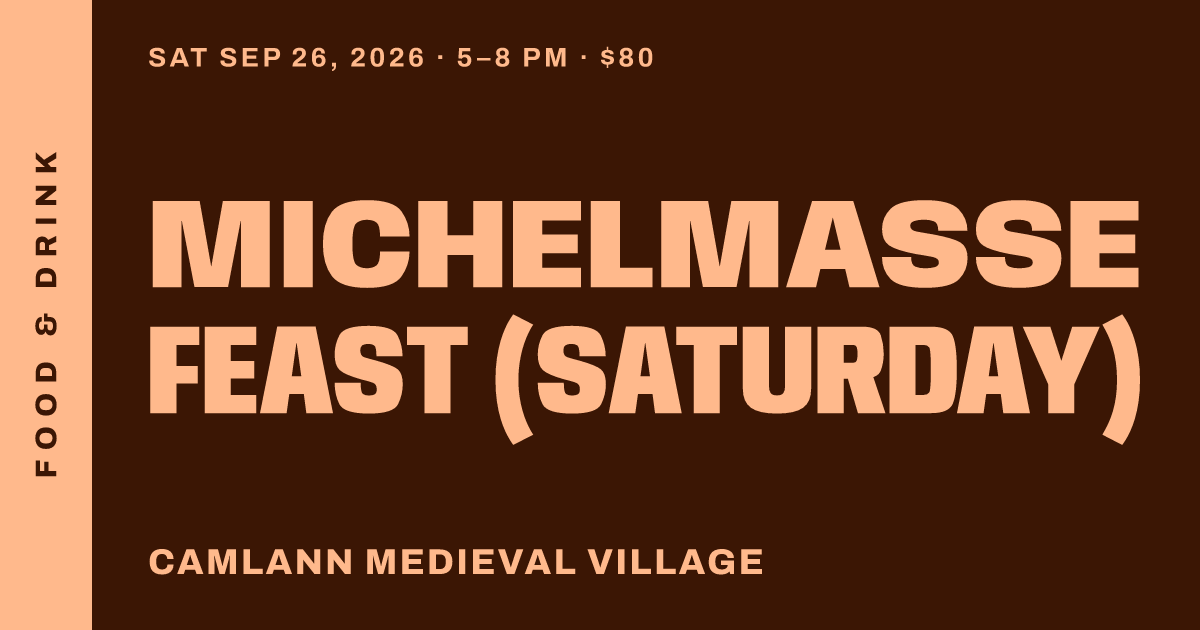 Michelmasse Feast (Saturday)
