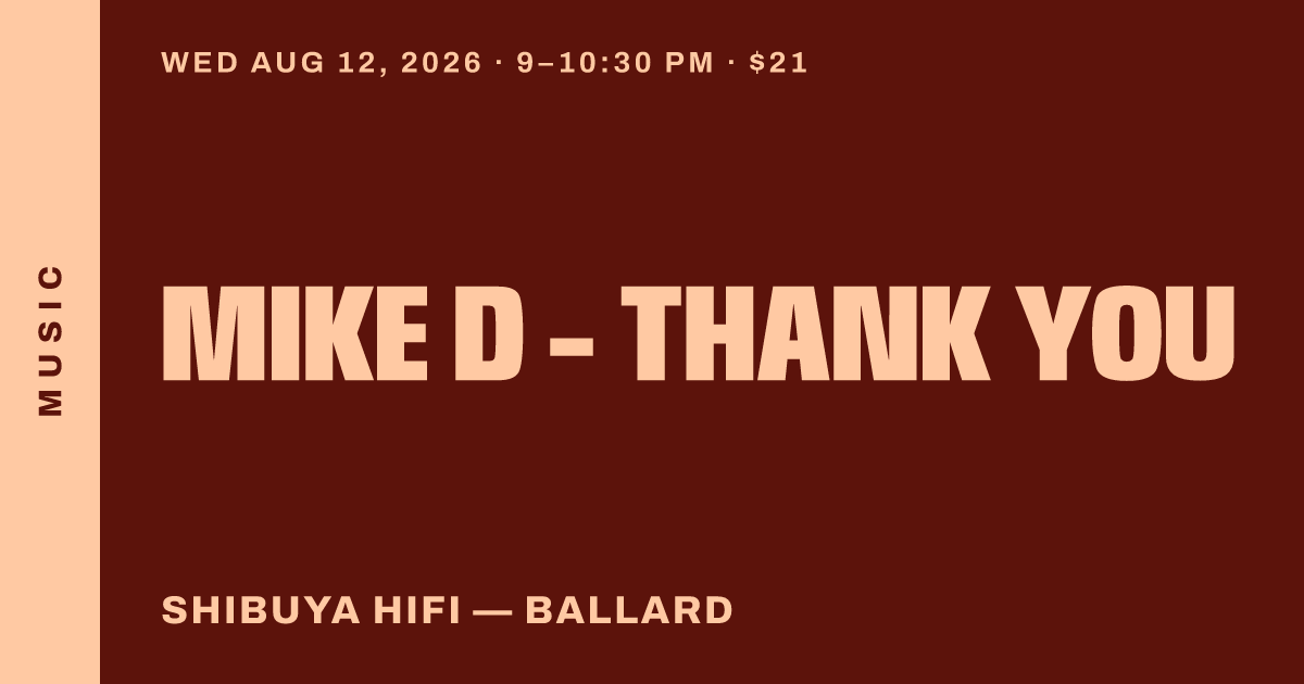 Mike D - Thank You