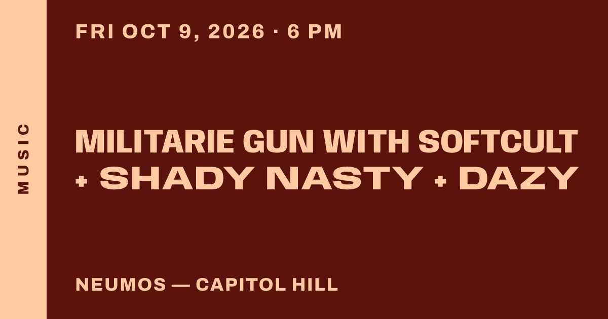 Militarie Gun with Softcult + Shady Nasty + Dazy