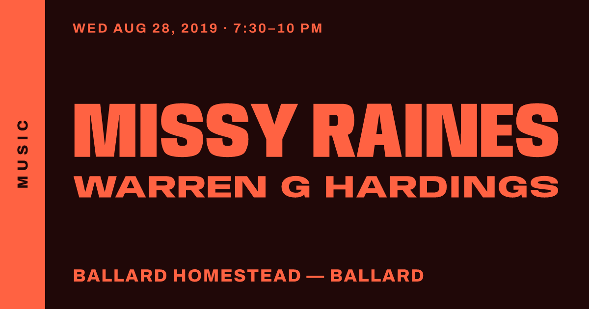 Missy Raines, Warren G Hardings