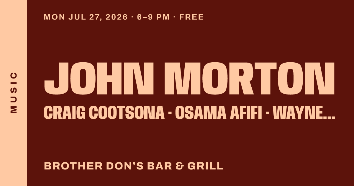 Monday Jazz @ Brother Don's