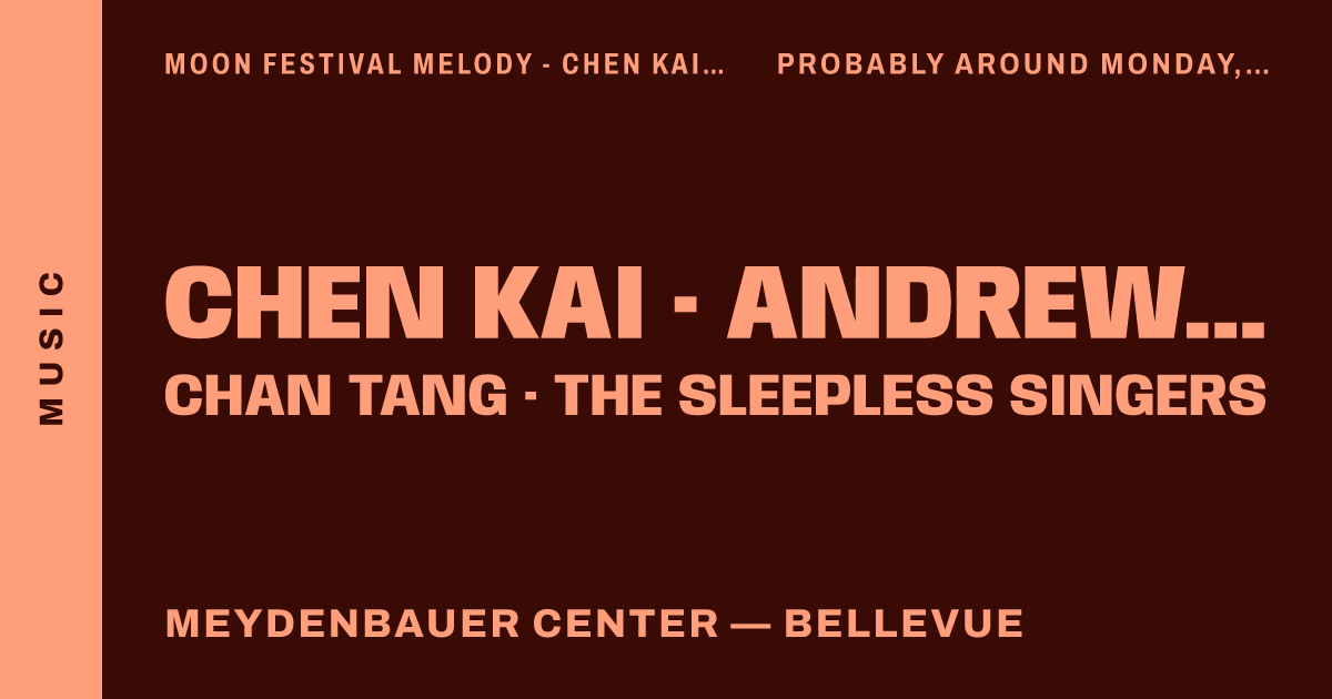Moon Festival Melody - Chen Kai Cello Concert