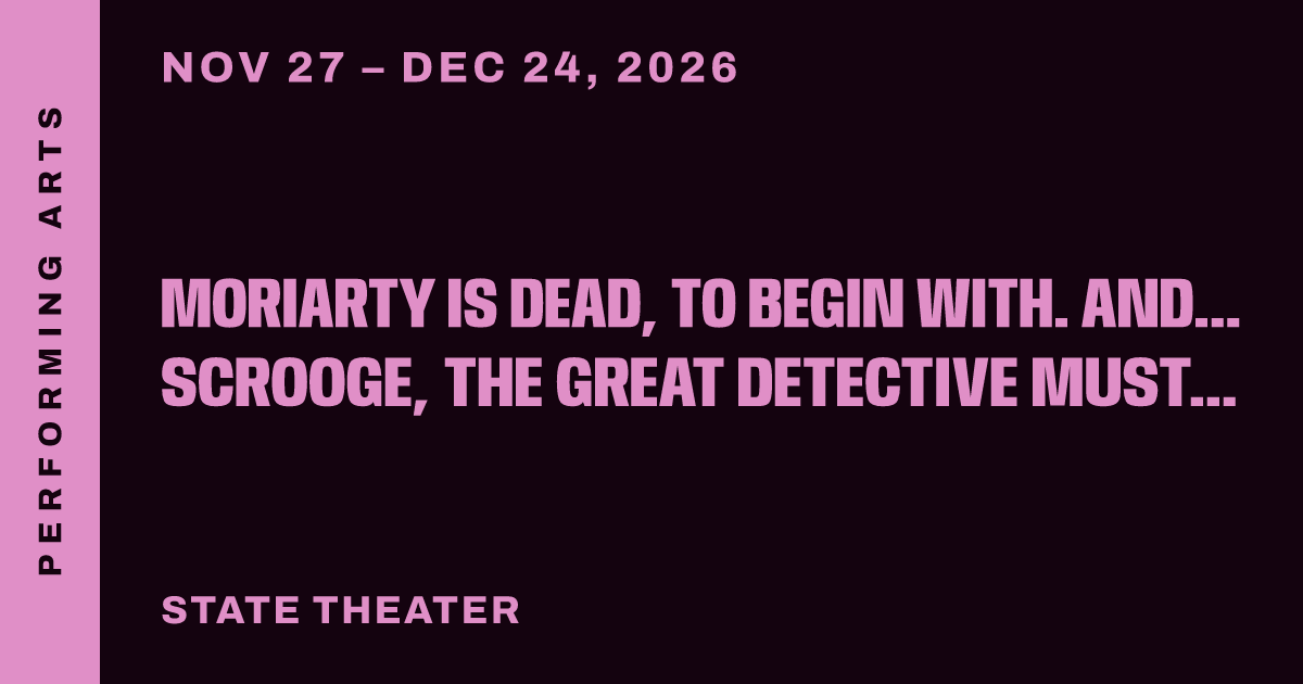 Moriarty is dead, to begin with. And Sherlock Holmes is a haunted man. But, when a grown-up Tiny Tim asks Holmes to investigate the death of Ebenezer Scrooge, the Great Detective must use his gifts to solve a Dickens of a Christmas mystery! Six actors take on the beloved characters of Arthur Conan…