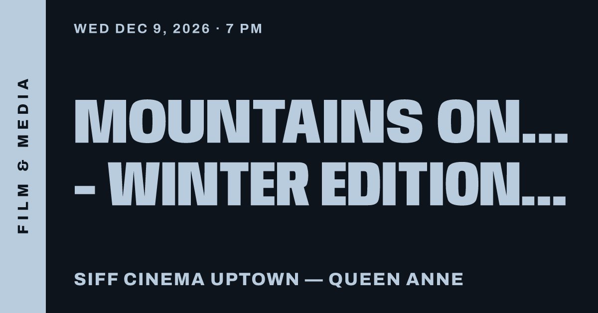 Mountains on Stage - Winter Edition 2026