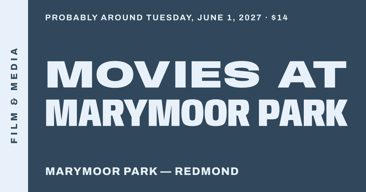 Movies at Marymoor Park