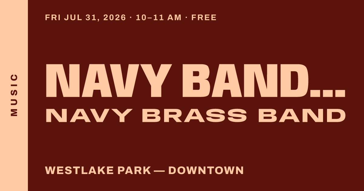 Navy Brass Band at Westlake Park