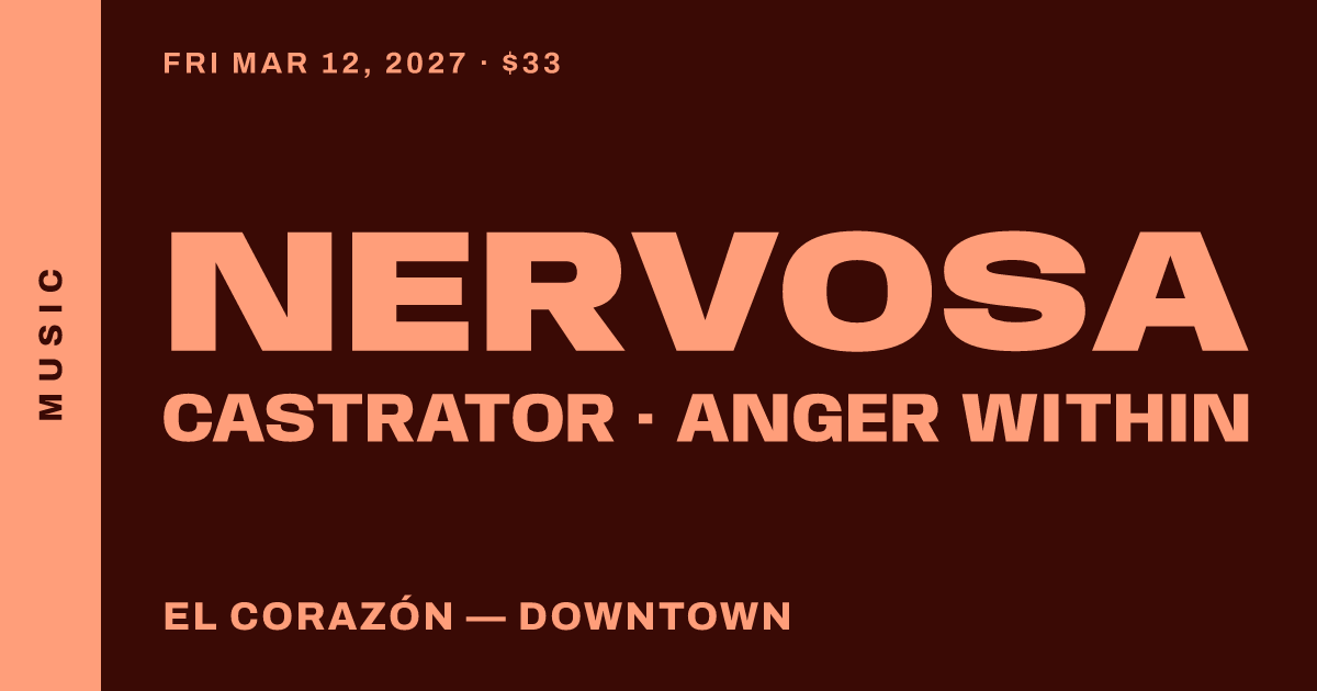 NERVOSA - Slave Machine Tour 2027