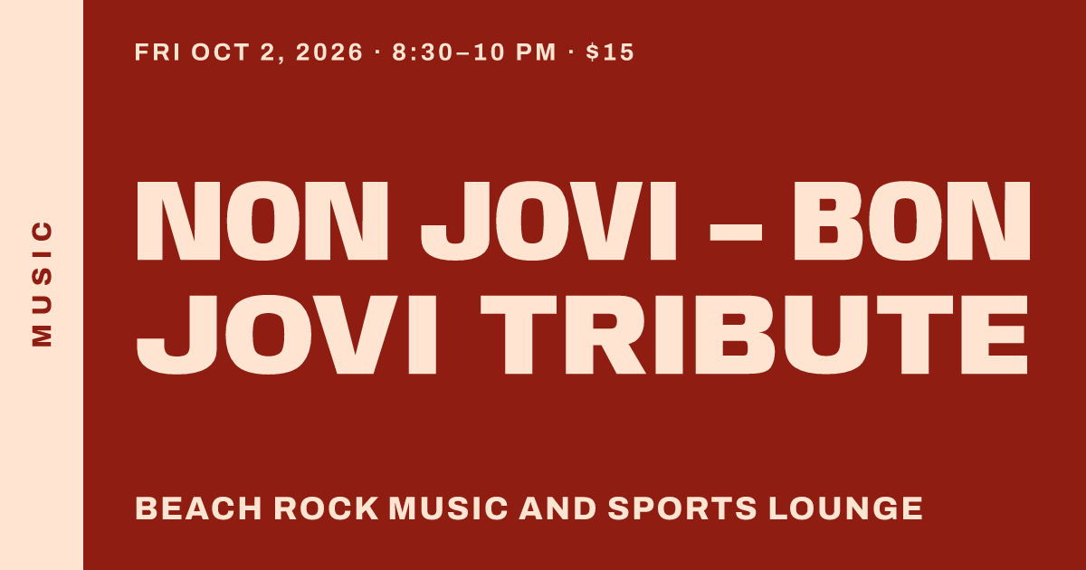 Non Jovi – Bon Jovi Tribute