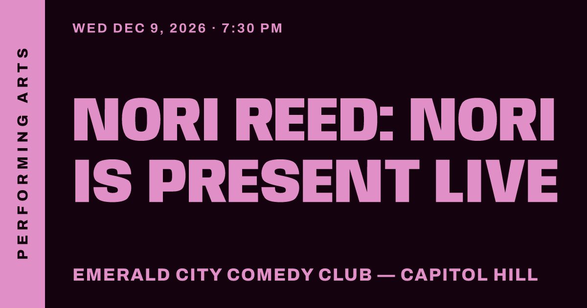 Nori Reed: Nori Is Present LIVE