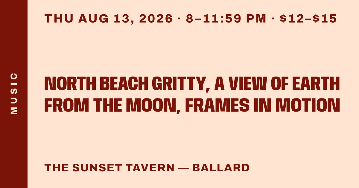 North Beach Gritty, A View of Earth From the Moon, Frames in Motion