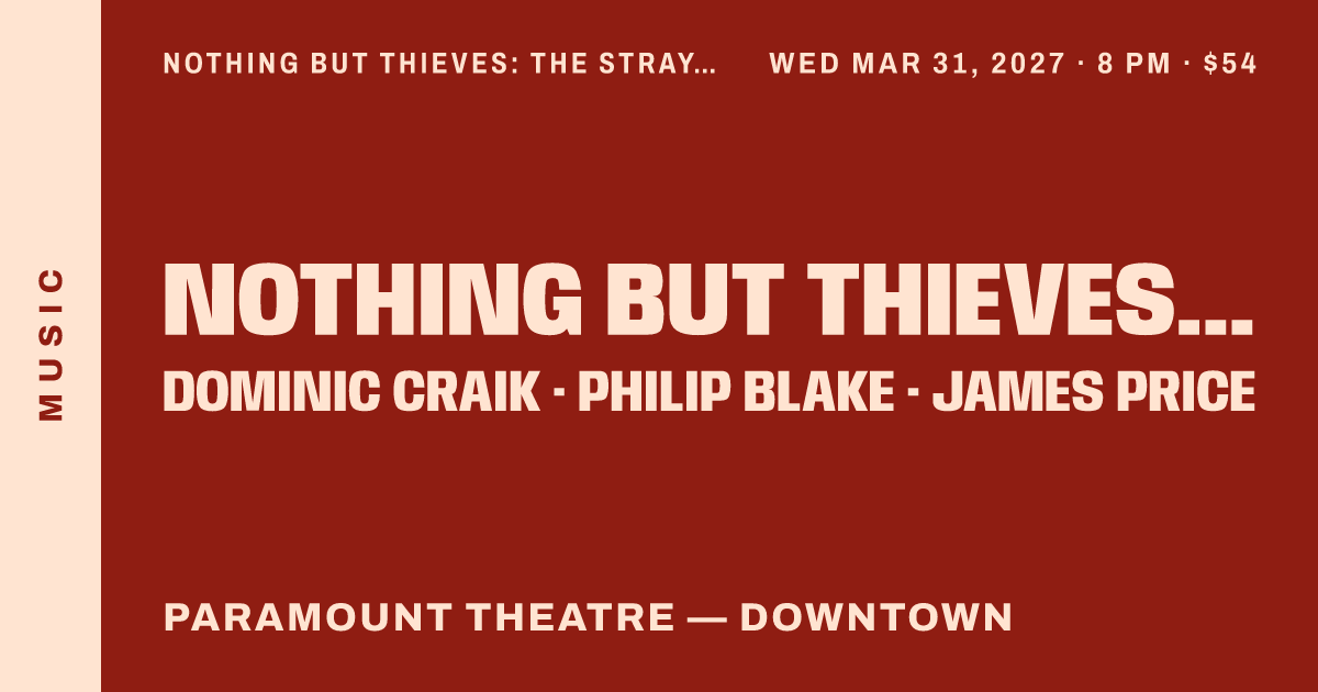 Nothing But Thieves: The Stray Dogs World Tour