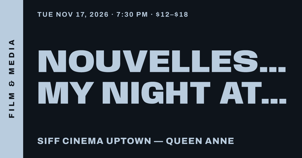 Nouvelles Femmes: My Night at Maud's