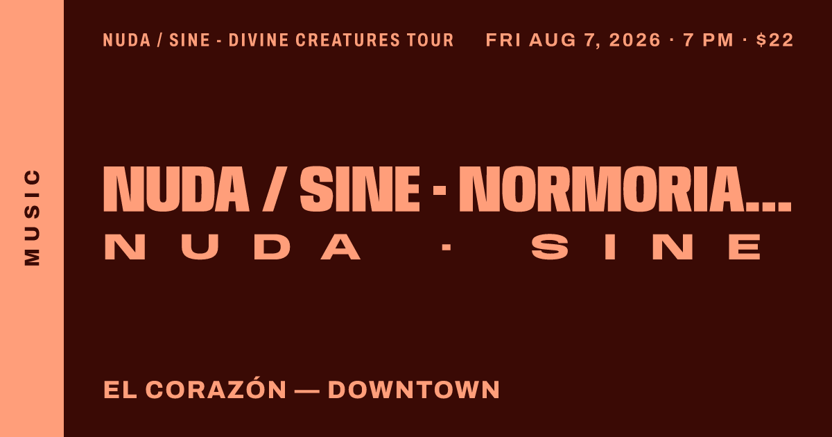 NUDA / SINE - Divine Creatures Tour