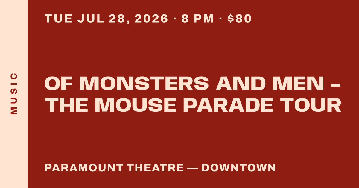 Of Monsters and Men - The Mouse Parade Tour