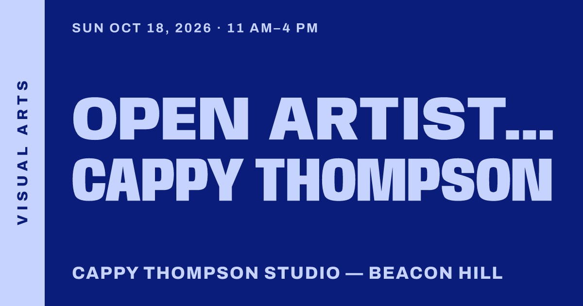 Open Artist Studio: Cappy Thompson
