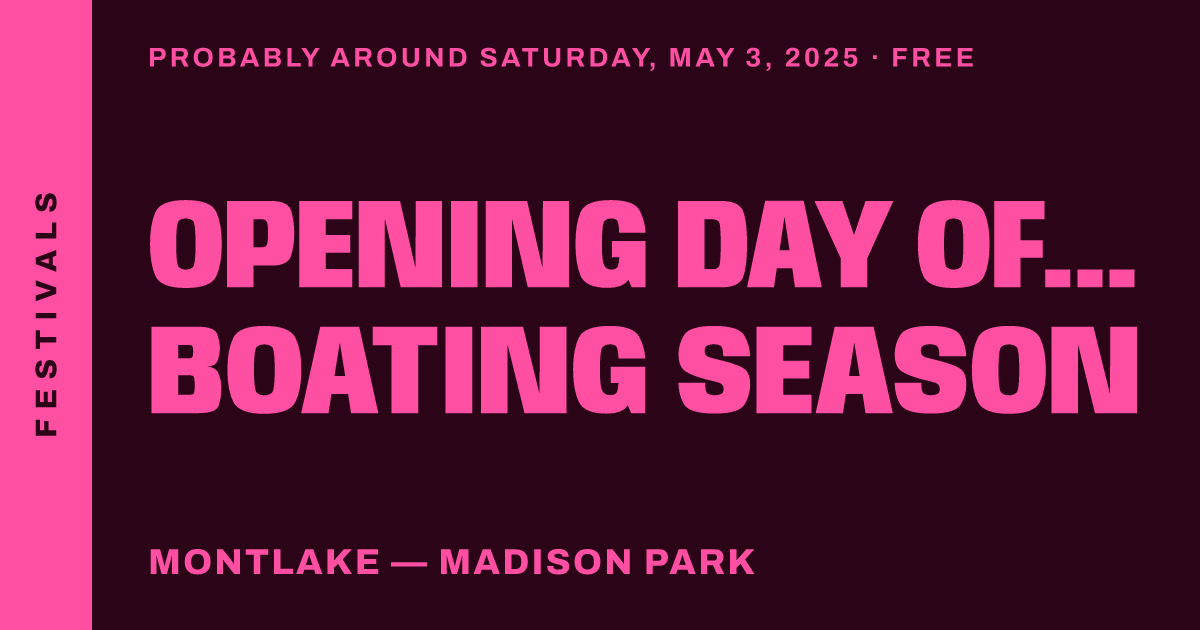Opening Day of Seattle Boating Season