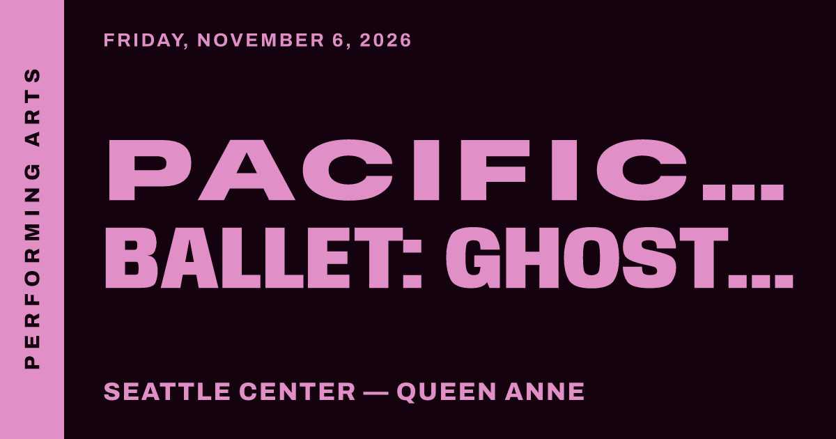 Pacific Northwest Ballet: Ghost Stories