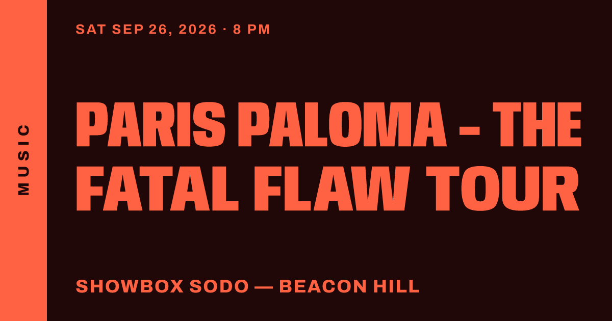 Paris Paloma - The Fatal Flaw Tour