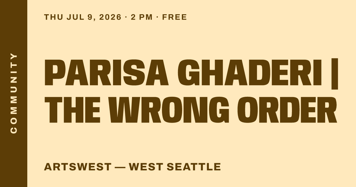 Parisa Ghaderi | The Wrong Order