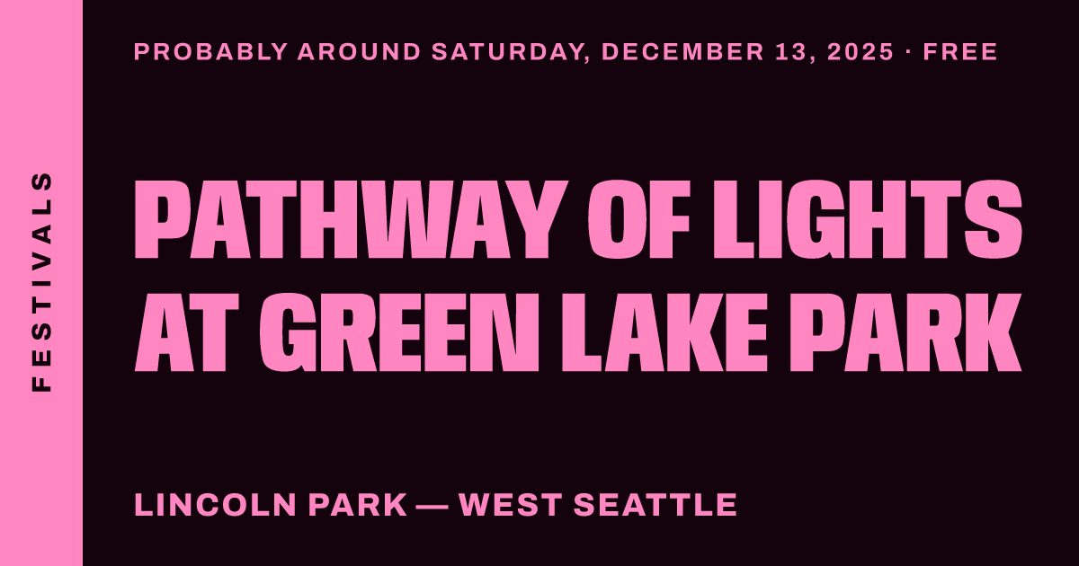 Pathway of Lights at Green Lake Park
