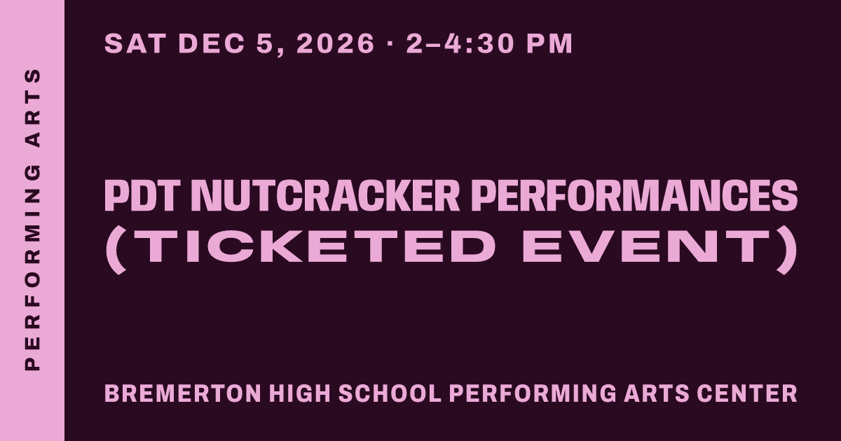 PDT Nutcracker Performances (Ticketed Event)