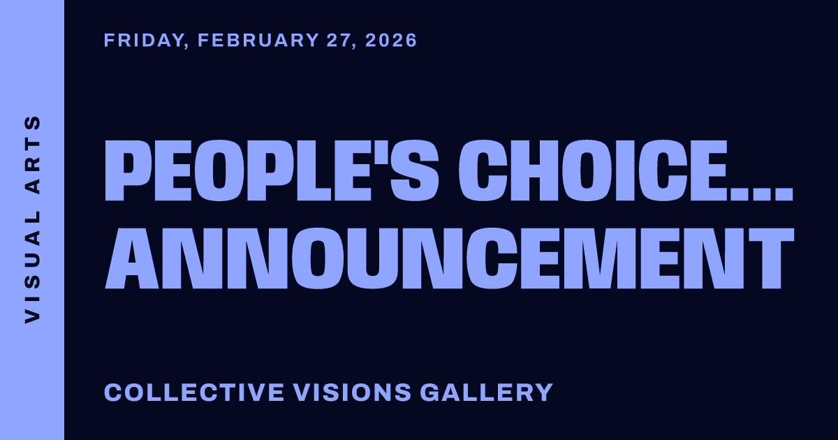 People's Choice Award Announcement