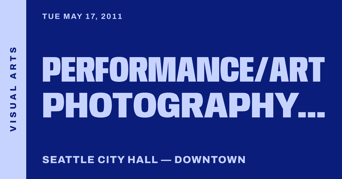 Performance/Art photography exhibition