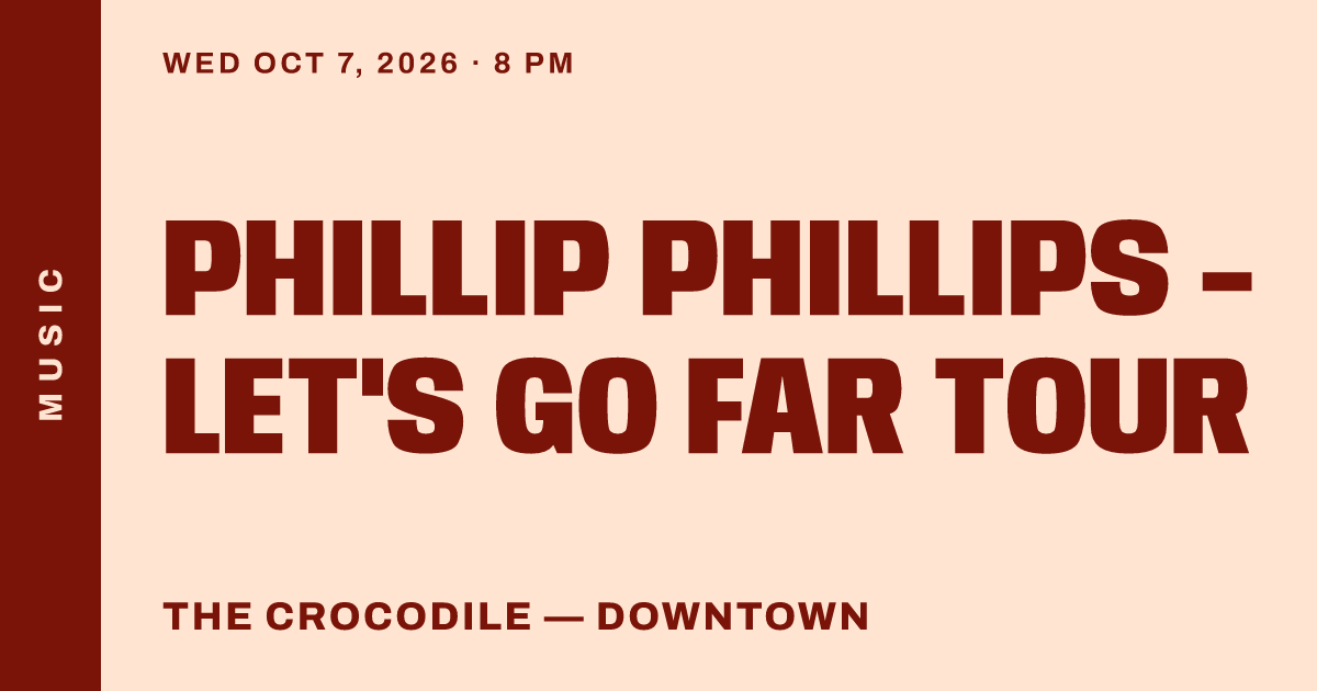 Phillip Phillips - Let's Go Far Tour