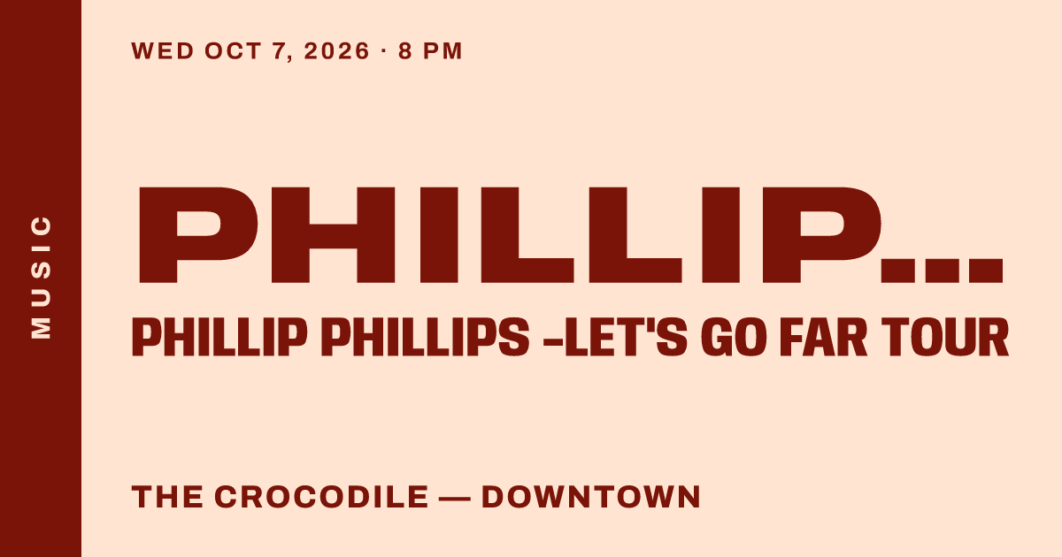 Phillip Phillips -Let's Go Far Tour