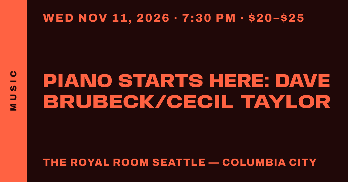 Piano Starts Here: Dave Brubeck/Cecil Taylor