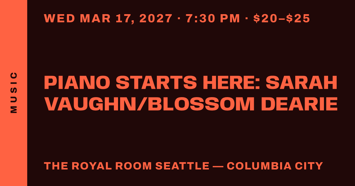 Piano Starts Here: Sarah Vaughn/Blossom Dearie