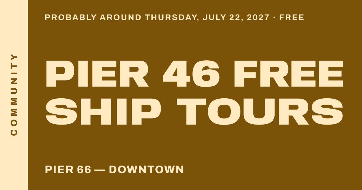 Pier 46 Free Ship Tours
